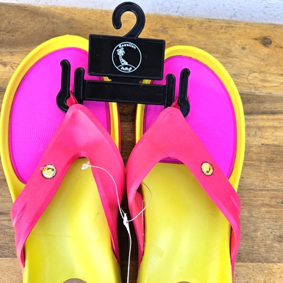 Hawaiian Jellys Ultra Comfort Mango  Unisex  Sandals Women's Size 8 - Picture 6 of 15